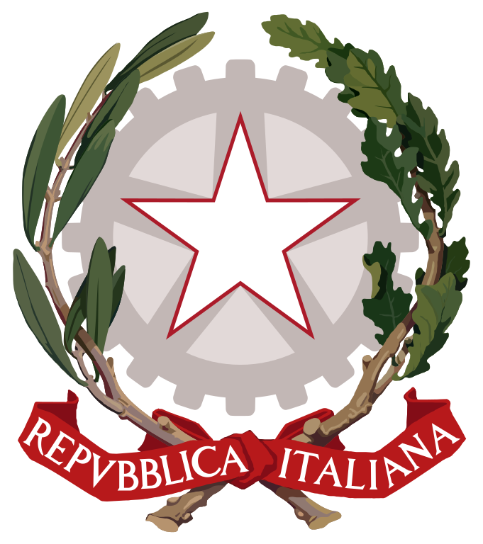 Auf dem Bild ist das Wappen von Italien zu sehen