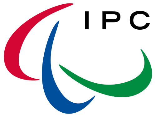 Auf dem Bild ist das Zeichen von den Paralympics zu sehen. Es sind drei farbige Bögen.