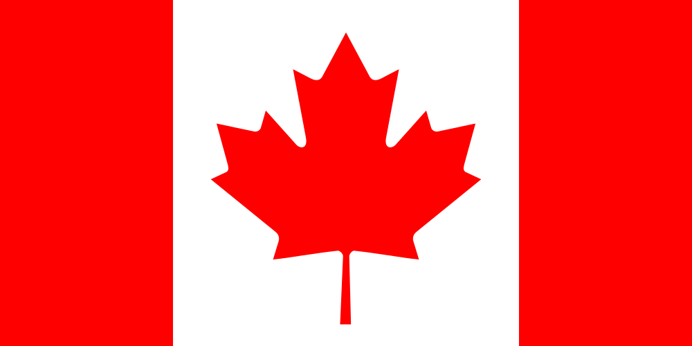 Auf dem Bild ist die Flagge von Kanada.